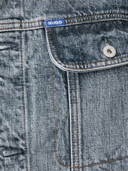 Джинсовая куртка Hugo Blue синяя