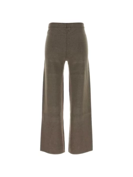 Pantaloni Calvin Klein tricotate maro