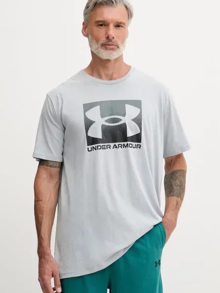 Under Armour tričko BOXED SPORTS UPDATED šedé