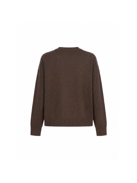 Sweter Peserico brązowy