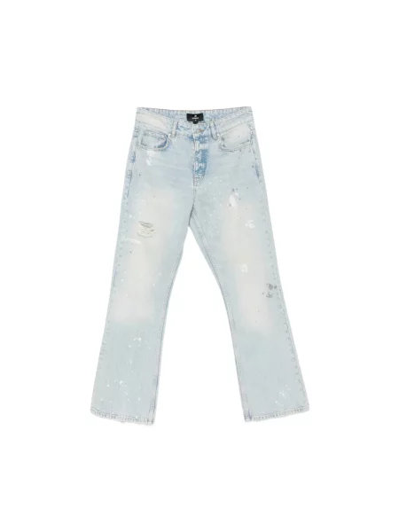 Jeansy straight leg Represent niebieskie