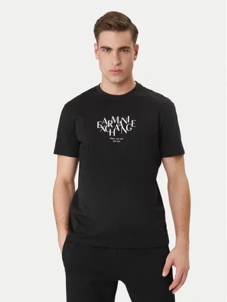 Armani Exchange T-Shirt czarny
