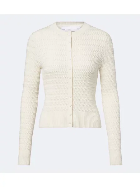 Cardigan Proenza Schouler alb