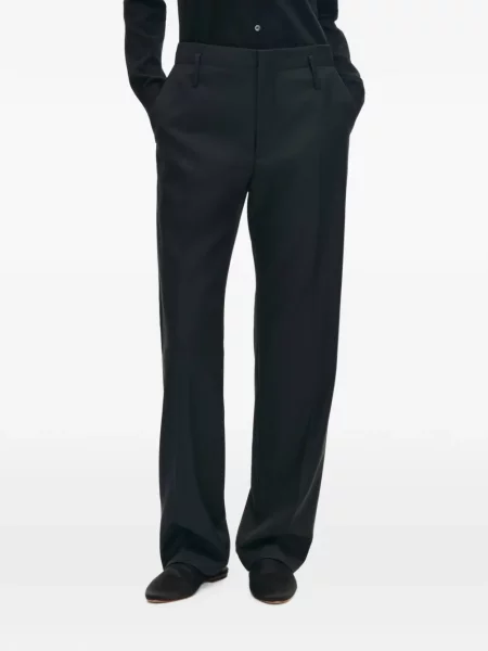 Pantaloni Kenzo de lână negru