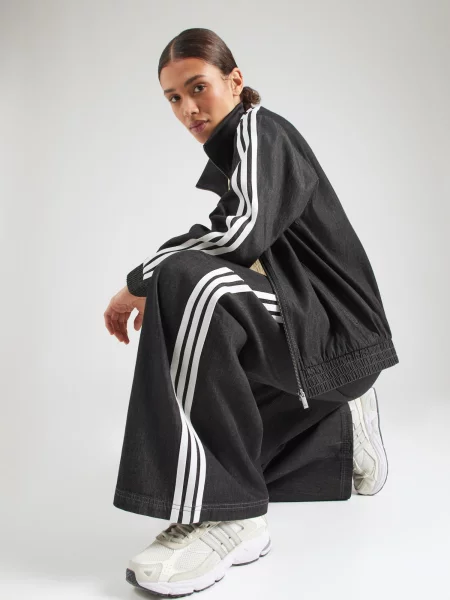 ADIDAS ORIGINALS Demisezoninė striukė FB tamsiai mėlyna balta