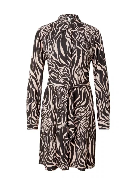 QS Dolga srajca roza črna