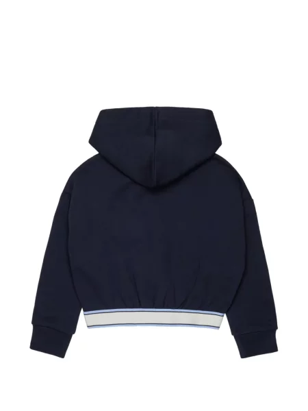 Bluza z kapturem dziecięca Marni niebieska