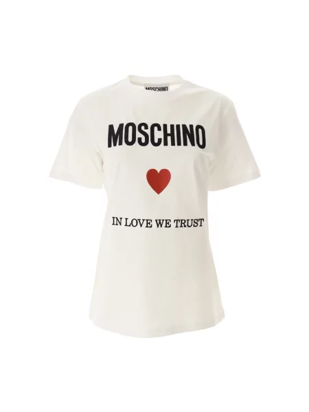 Koszulka Moschino biała