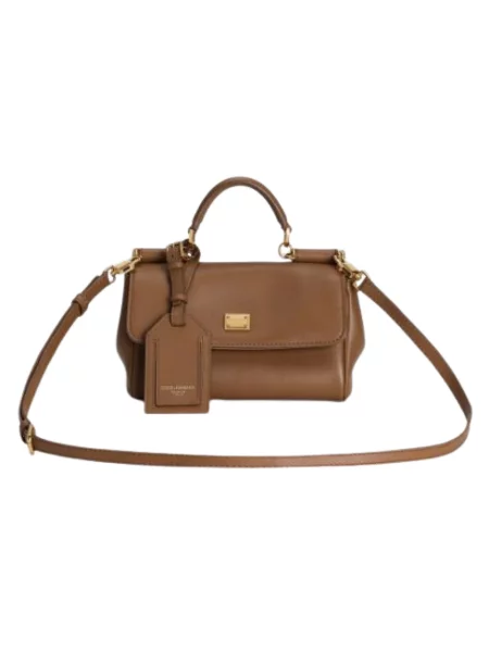 Torebka Dolce And Gabbana brązowa