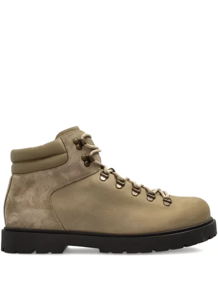 Botine Birkenstock cu șireturi din dantelă