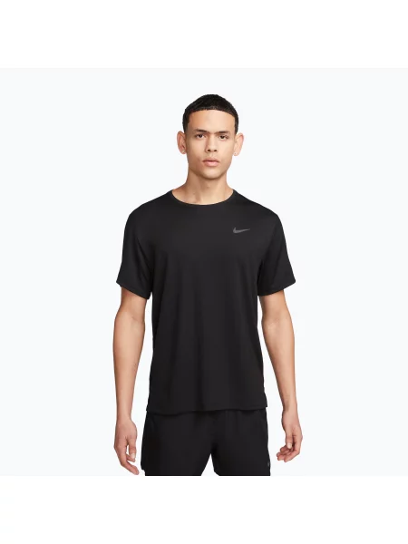 Nike Tričko Miler petrolejová černé