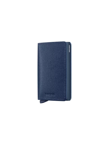 Secrid portofel de piele marin SC-Navy albastru