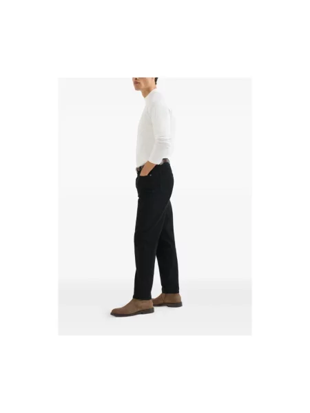 Skinny jeansy skinny Brunello Cucinelli czarne