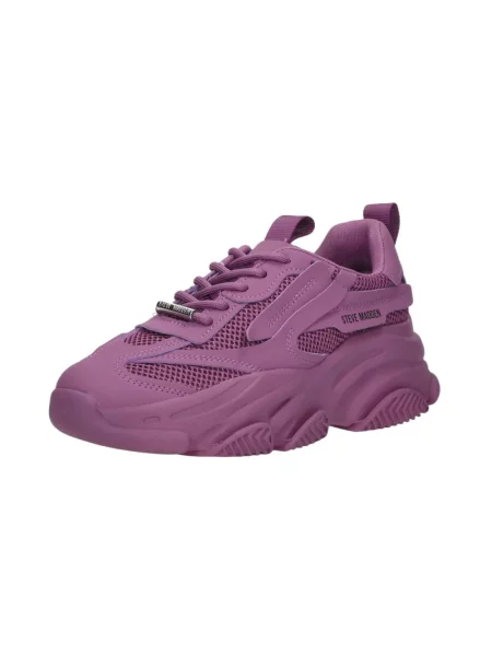 Sneakersy Steve Madden skórzane fioletowe