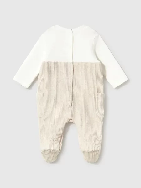 Mayoral Newborn overal dojčenský béžová