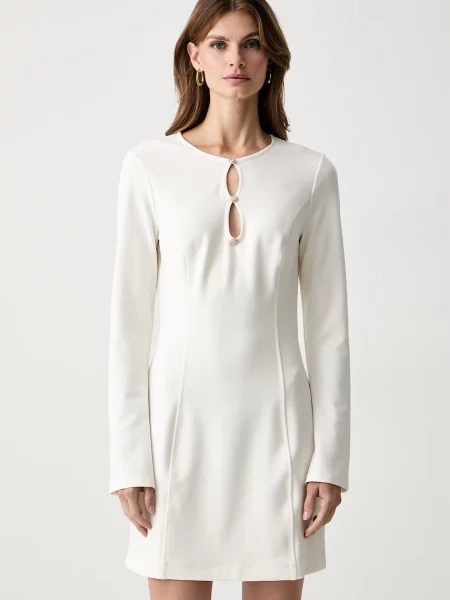 Guess rochie evazată CLAUDIE bej