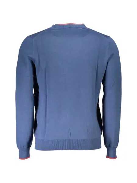 Pulover North Sails cu broderie albastru
