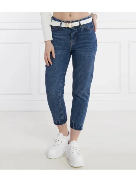 Armani Exchange Blugi | Boyfriend fit albastru