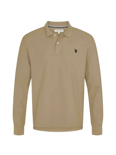 U.S. POLO ASSN. Košile Brett béžová