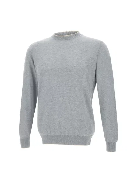 Sweter Filippo De Laurentiis z kaszmiru szary