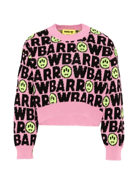 Sweter dziecięcy Barrow różowy