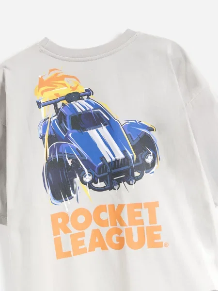 Reserved Футболка Rocket League світло-сірий сіра