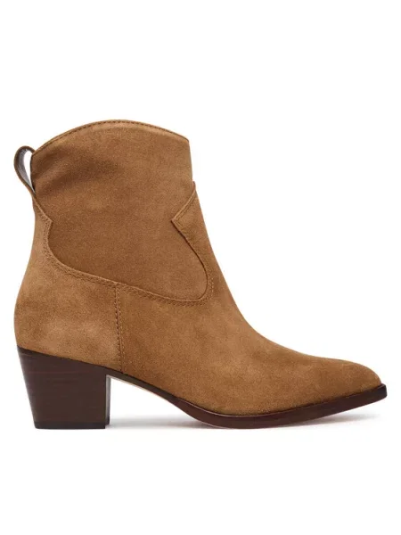 Botine LAUREN RALPH LAUREN maro