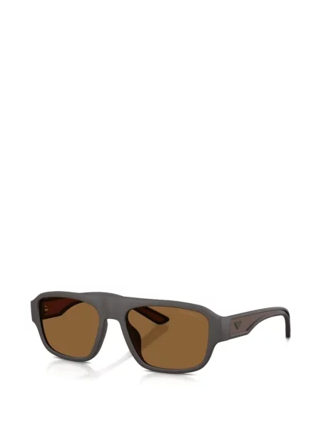 Ochelari de soare Emporio Armani maro