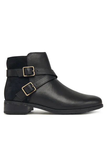 Členková obuv Clarks Havisham Bay čierna