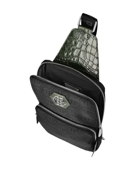 Geantă crossbody Philipp Plein negru