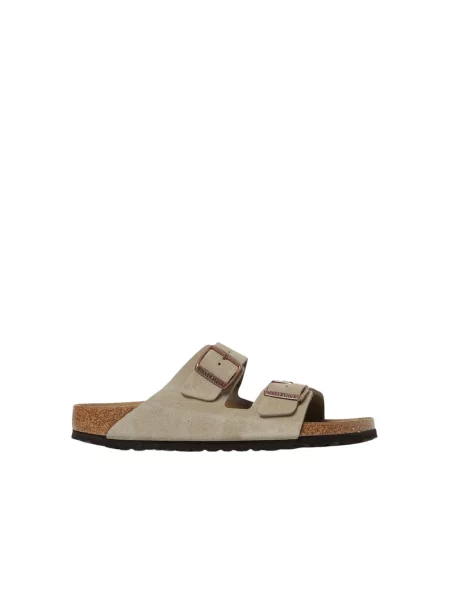 Birkenstock Klapki Arizona beige beżowe