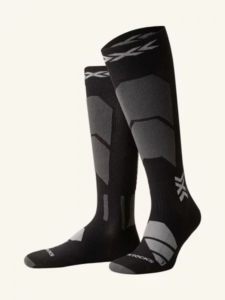 Lyžařské ponožky X-Socks Ski Perform Otc x black/light grey černé