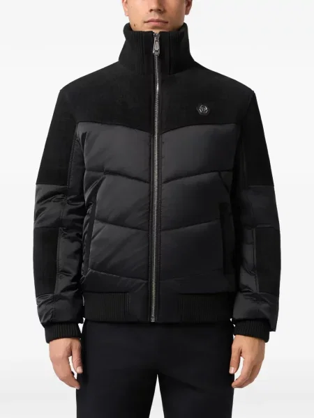 Geacă cu puf Philipp Plein negru