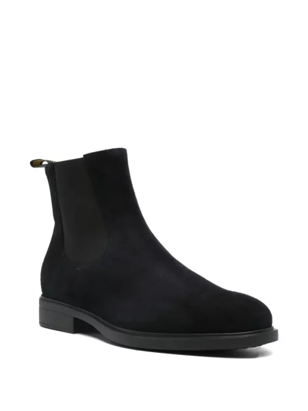 Botine Doucal's din piele de căprioară albastru