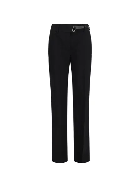 Cu centură pantaloni Sportmax negru