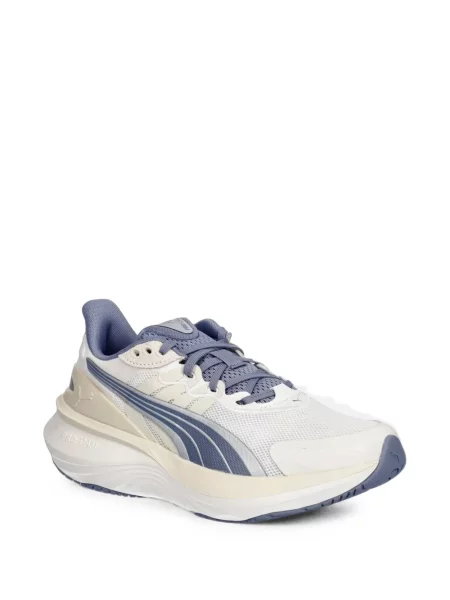 Sneakerși Puma plasă alb