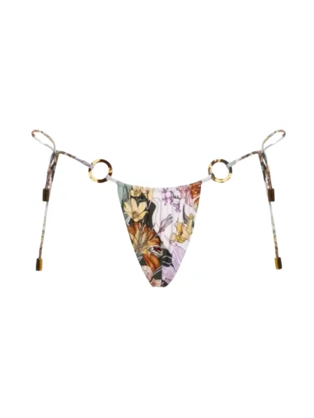 Bikini Agua By Agua Bendita w kwiatki zielone