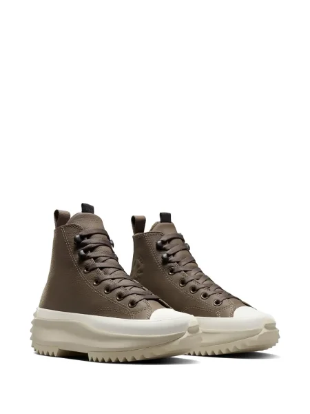 Sneakerși Converse Chuck Taylor All Star din piele cu autograf alergare negru