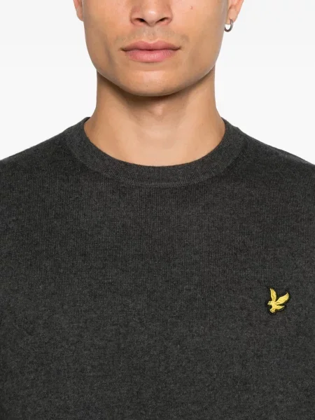 Pulover Lyle & Scott de lână negru