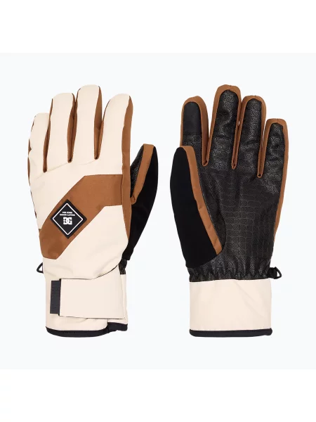 Лижні рукавиці DC Shoes Franchise бежевий