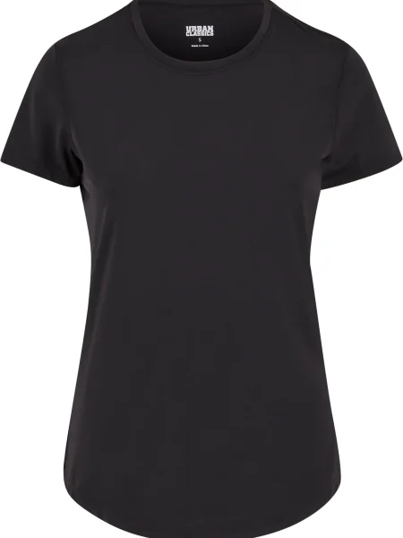 Urban Classics Tricou Ladies Sports Tee negru