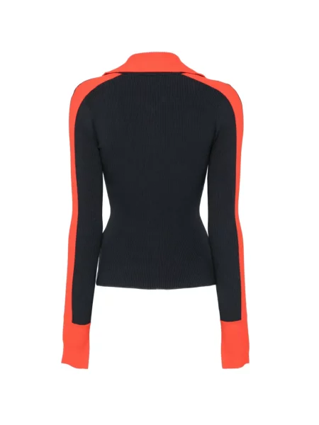 Cardigan Patrizia Pepe tricotate albastru