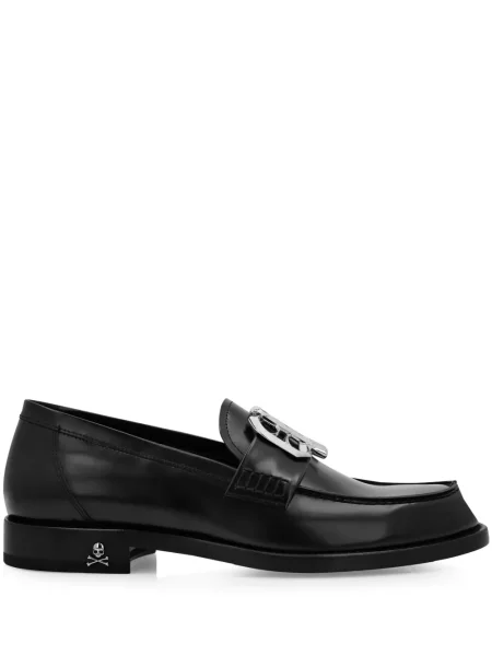 Pantofi loafer Philipp Plein din piele negru