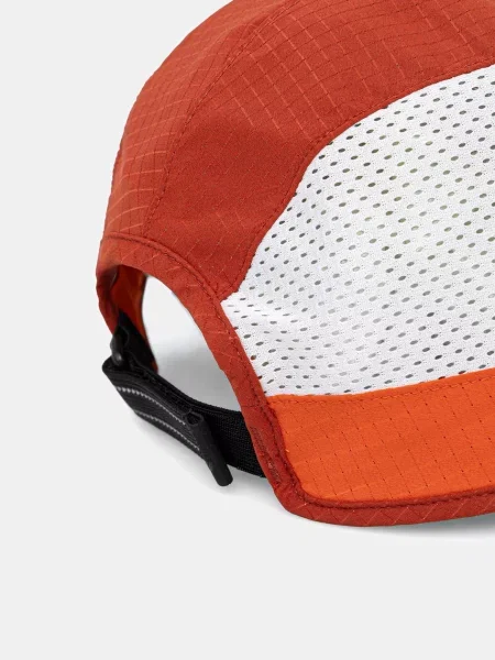 The North Face czapka z daszkiem Summer Run pomarańczowa