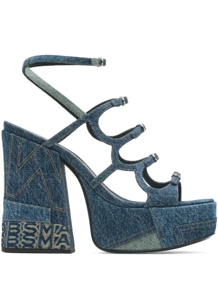 Sandale Marc Jacobs cu platformă albastru