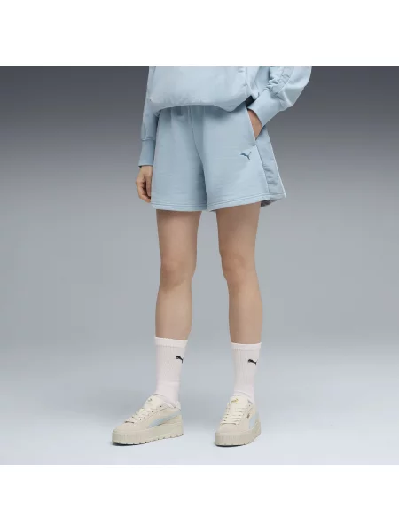 PUMA szorty z wysokim stanem HER 5" Akcesoria S niebieski