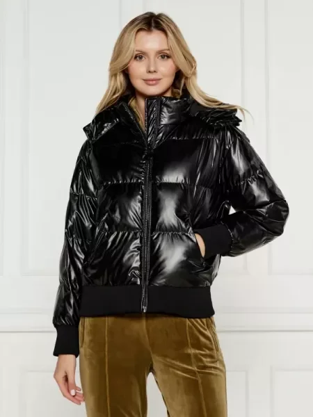 GUESS Geacă BICE | Oversize fit negru