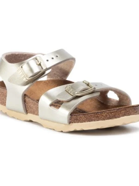 Sandále Birkenstock zlatá