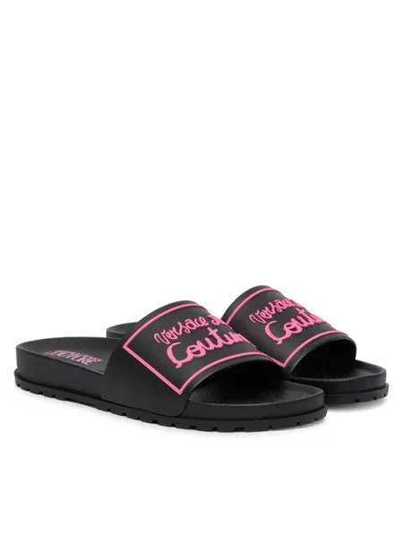 Papuci Versace Jeans Couture negru