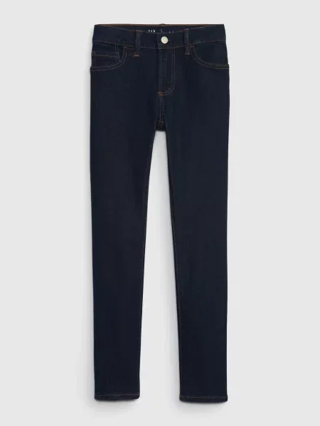 Skinny jeansy skinny Gap czarne